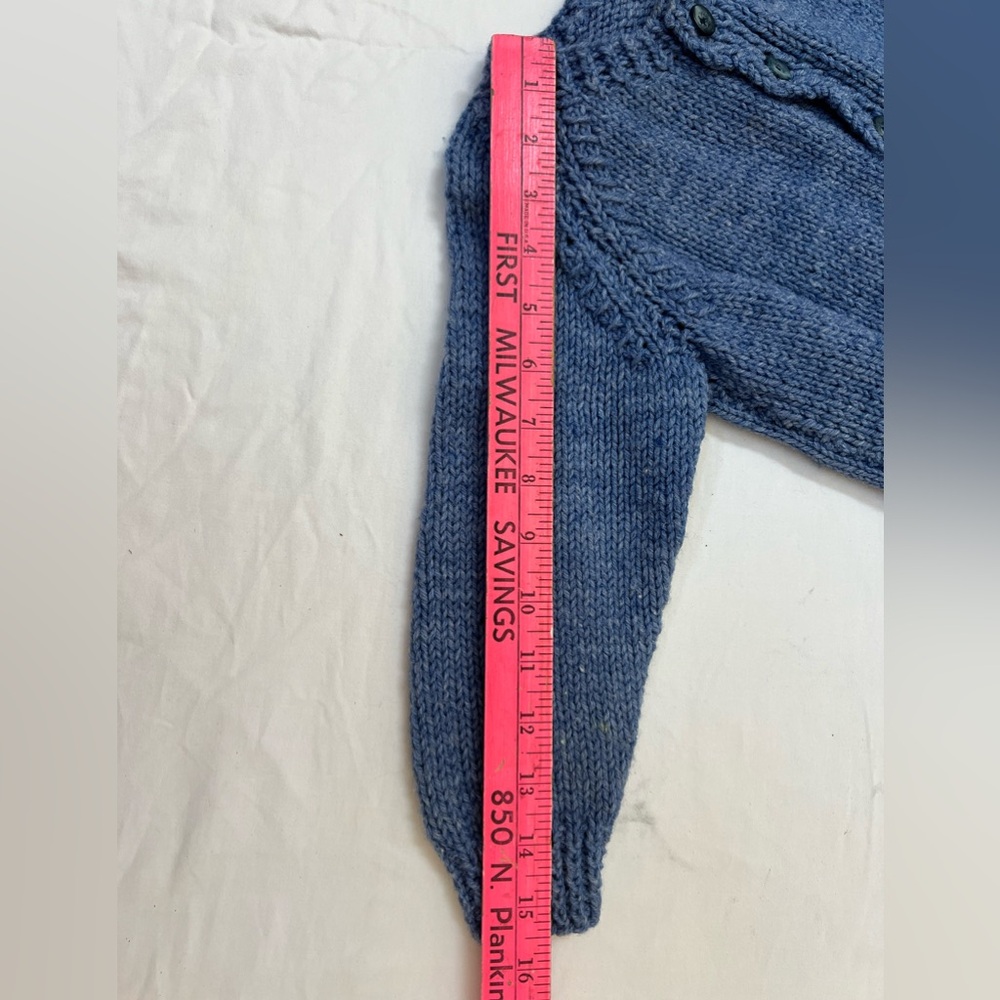 Like NEW Cardigan Sweater Puppy Dogs Toddler Size 9 Months Baby Blue Unbranded - Picture 11 of 16